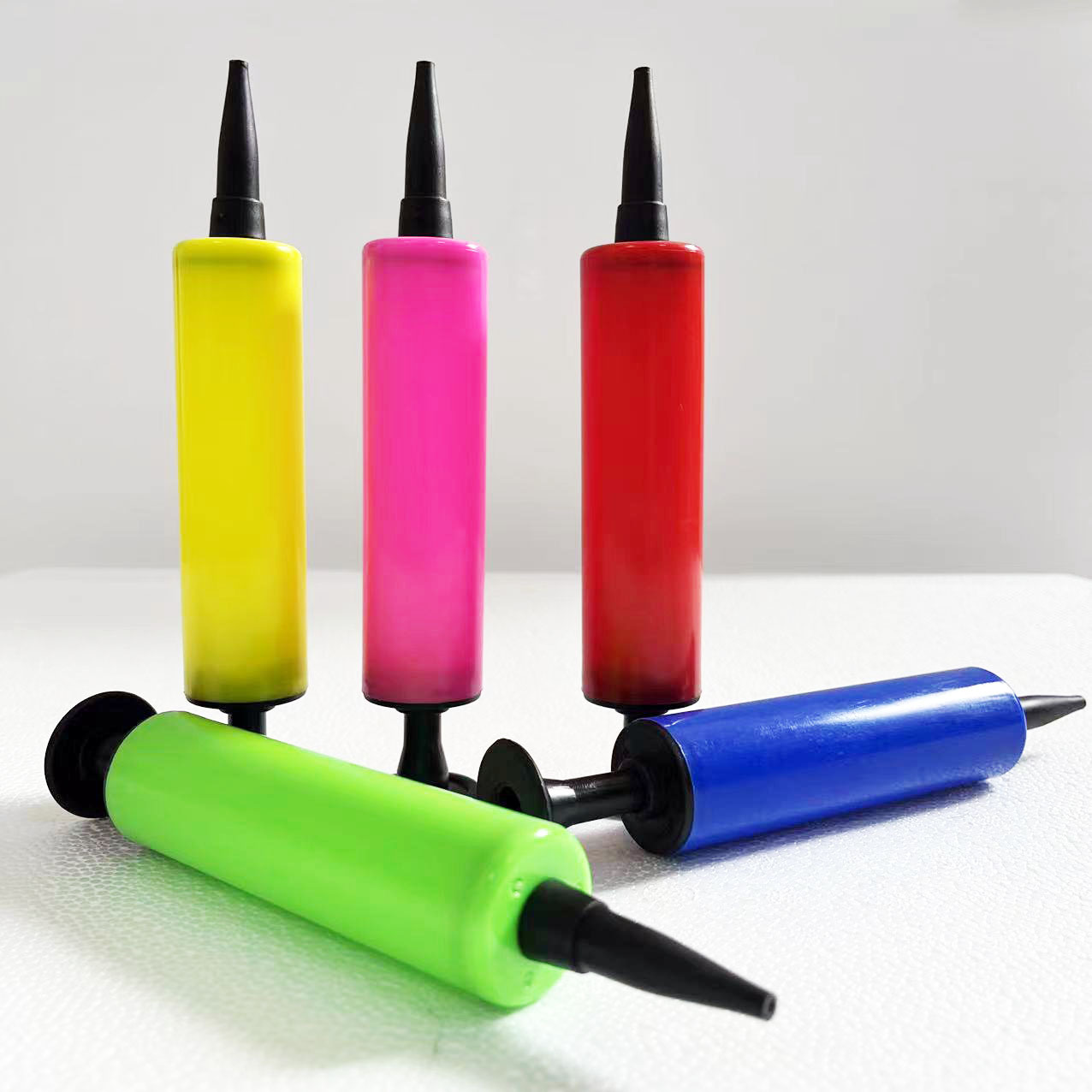 Portable air pump for swimming rings, balloons, bouncy balls, yoga balls, universal hand pump, inflator