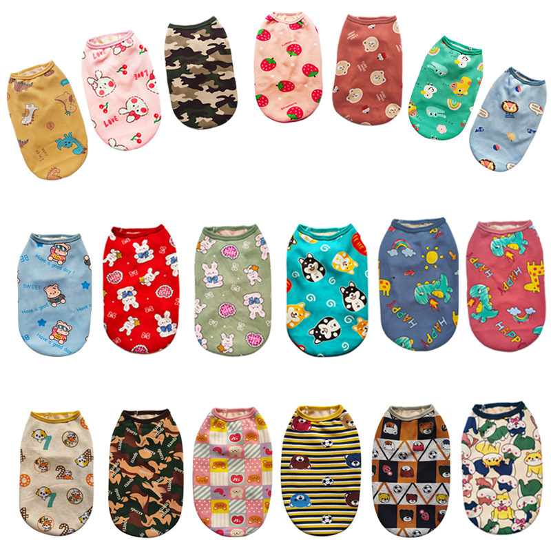 小狗衣服秋冬装毛绒背心贵宾泰迪博美巴哥土狗小型犬宠物服装