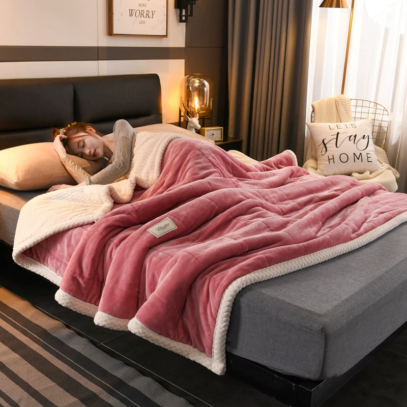 Фланелевая утеплённая стёганая подкладка/одеяло, увеличенная плотность