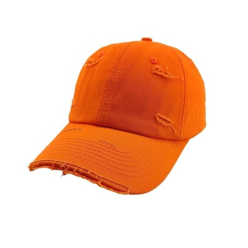 New Vintage Duckbill Hat for Women Men, Frayed Edge and Hole Baseball Cap, Hip-Hop Sport Sun Hat, Casual Sunshade and Sun Protection