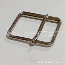 服饰箱包五金配件工厂直供定制批发锌合金二档管子扣金属日字扣
