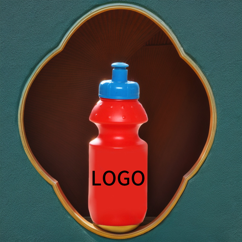 厂家直供350ml塑料运动水壶儿童卡通喝水壶广告礼品水杯批发