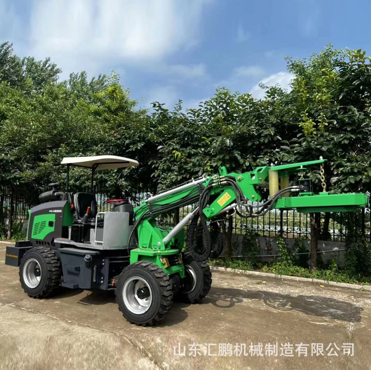 大枣核桃果实摇果机 伸缩臂移动落果机 坚果振动摇果采摘机