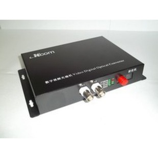 Factory direct (2-way video optical transceiver single-mode single-fiber FC 20KM lightning protection)
