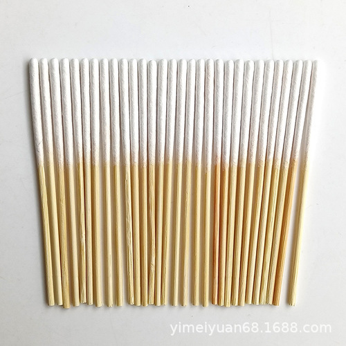 Apply the whitening spot removal liquid, maintenance liquid, repair liquid, and special cotton swabs made of bamboo cosmetic cotton sticks