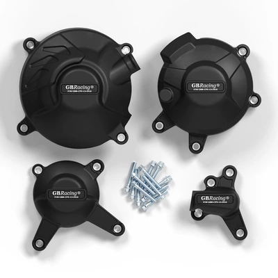 Suitable for 14-20 Years of Yamaha Mt09 Fz-09 Xsr900 Engine Protective Cover Side Cover Fiberglass (Motorcycle Safety Supplies) - sets