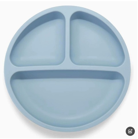 파란색 디너 플레이트