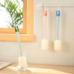 Long-handled cup brushing cup artifact brushing water cup cleaning bottle brush no dead ends to remove tea stains sponge small brush