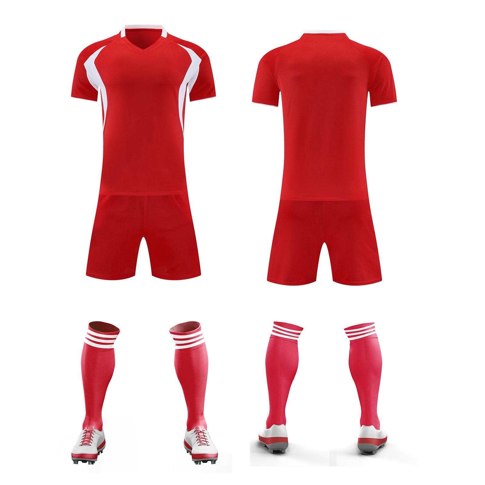 Ropa de entrenamiento de fútbol verano nuevo estudiante adulto ropa de correr al aire libre casual juego de secado rápido ropa de equipo número de impresión ropa de clase