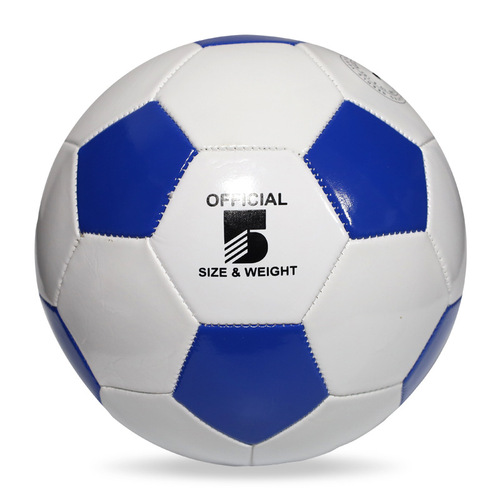 Children's size 4, 5, 3 & Adult Student Sports Training Competition World Cup Black and White PVC Machine Stitch PU Football Wholesale