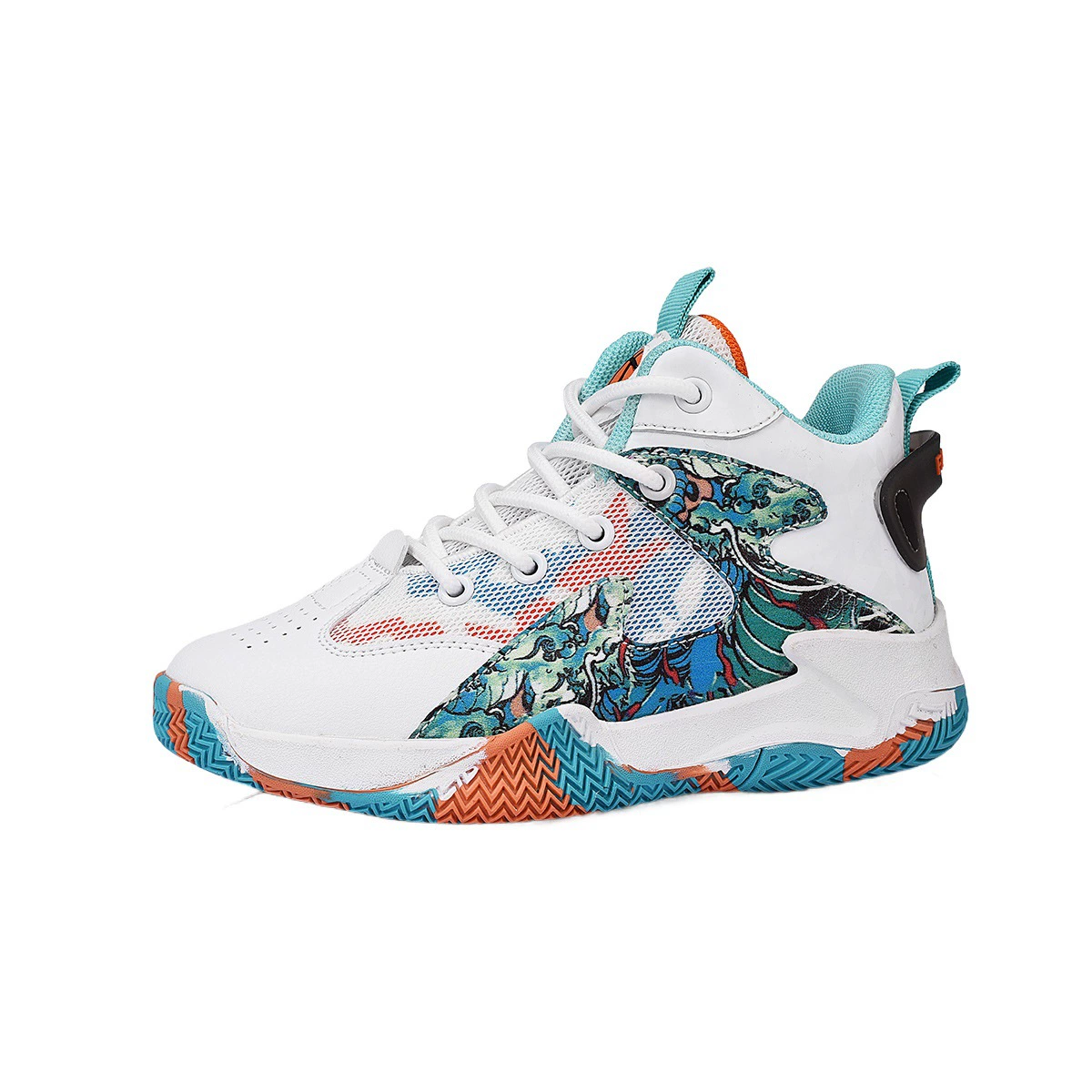 Children's Non-Slip Basketball Shoes for Boys - Breathable Summer Trendy Sports Footwear