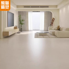 广东佛山瓷砖750×1500柔光砖超晶釉天鹅绒奶油客餐厅防滑地板砖