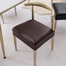 新款皮革防水椅面套家用餐厅客厅凳子套办公桌电脑桌餐桌椅套耐磨