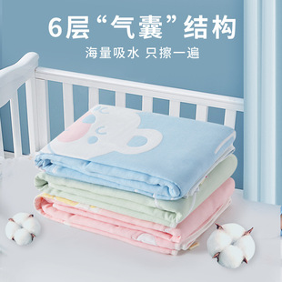 Factory Baby Bath Towel Pure Cotton Gauze Newborn Baby Super Soft Absorbent Towel Bath Small Bath Towel Blanket Wrap