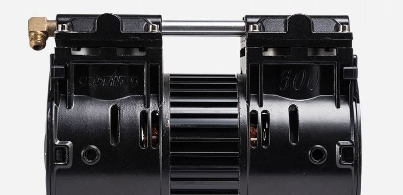 Oil-free silent original air compressor head motor vacuum pump 220V air pump head air compressor