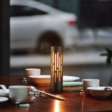 LED充电酒吧台灯复古户外餐厅KTV装饰清吧氛围灯桌面灯小夜灯桌灯