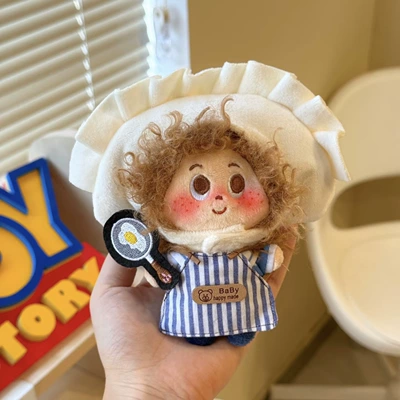 Pluş açarlıqlar — Pendant with Freckles Keychain - dumpling-chef-khaki-explosion-pendant