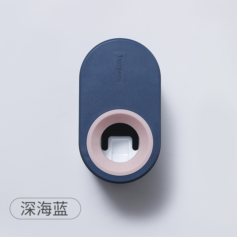 Automático de pasta de dientes exprimidor de dibujos animados de los niños lindo Punch-libre almacenamiento rack clip de pasta de dientes exprimidor diario diverso suministro