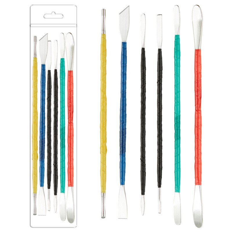 Conjunto de herramientas de cerámica transfronterizas de barro de cerámica de escultura DIY fábrica directa