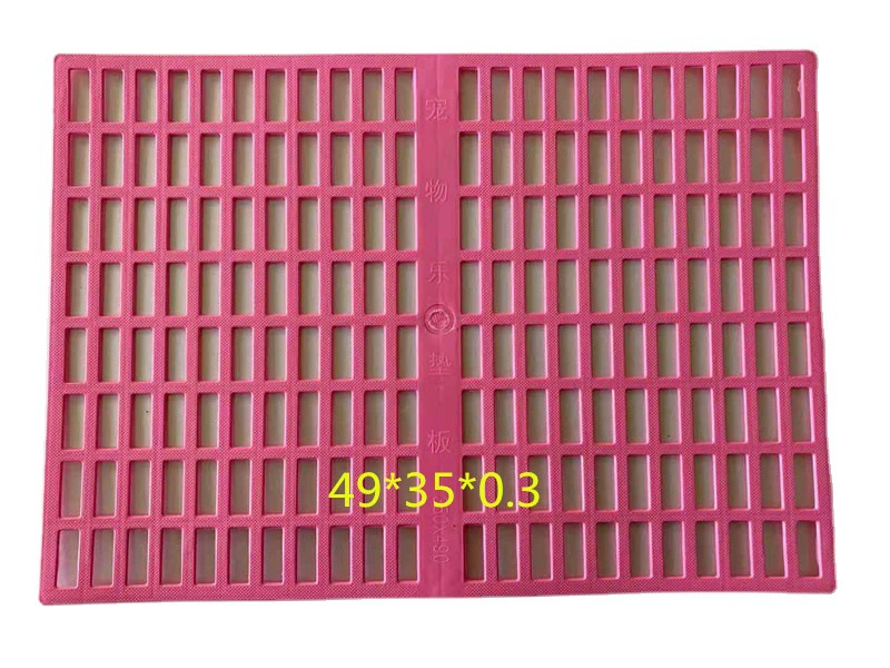 Педаль 49*35 см, подключенная к лотку для навоза и мочи, пластиковая влагостойкая клетка для собак, лоток для домашних животных, клетка для кошек, клетка для птиц, белка, противоскользящая подушка