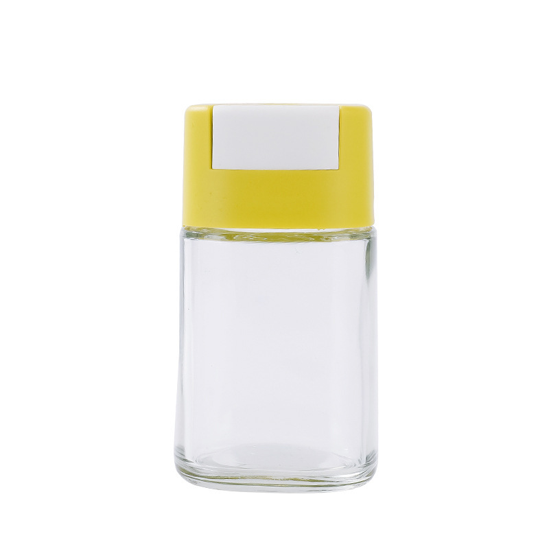 Al por mayor botella de condimento cuantitativo frasco de condimento frasco de sal polvo gourmet caja de condimento frasco de almacenamiento botella de condimento a prueba de humedad de vidrio