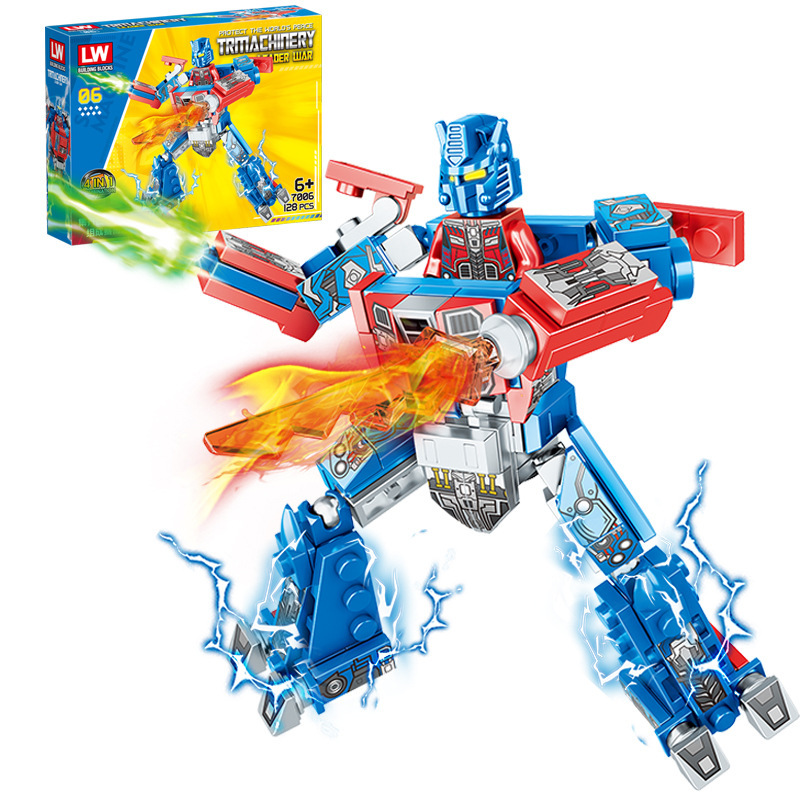 颜色分类图_擎天2号机器人【128颗粒】