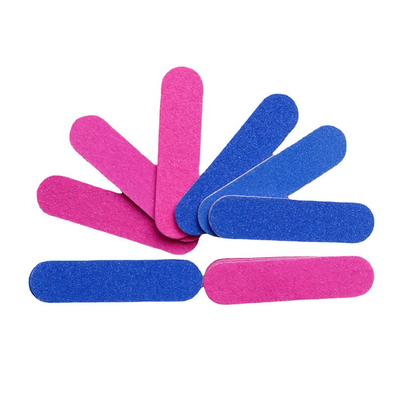 Pink Blue Mini File Manicure Strip Sand Strip Finished Fake Nail Wearing Nail Tool Kit Nail File Strip Fake Nail Pink Blue Mini File Manicure Strip Sand Strip Finished Fake Nail Wearing Nail Tool Kit Nail File Strip Fake Nail