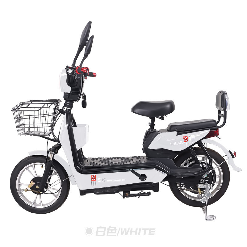 Mayorista de dos ruedas adultos larga duración transfronterizos adultos viajeros doble bicicleta eléctrica bicicletas coche de batería