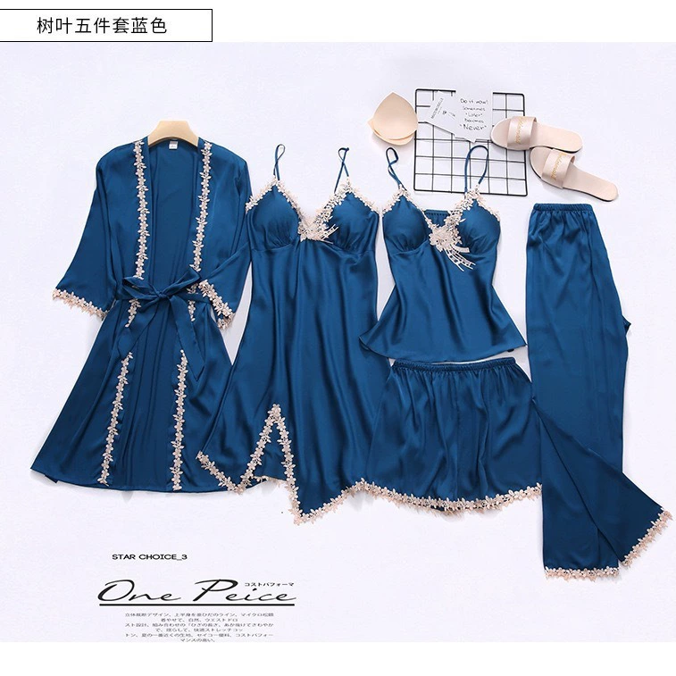 Комплект, осенняя милая демисезонная пижама, европейский стиль, плюс размер