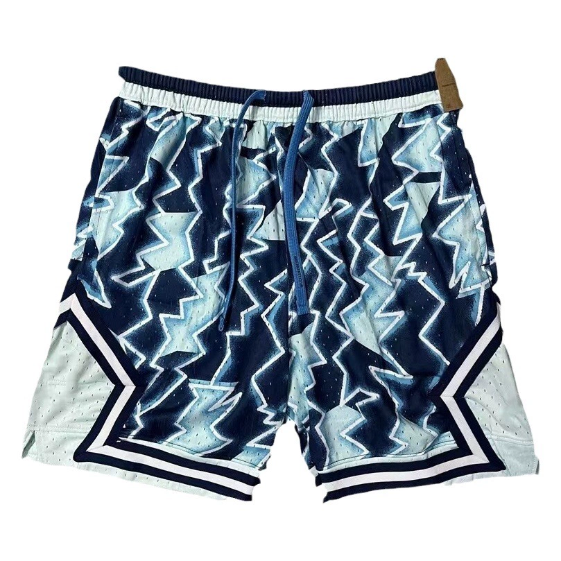 Американские шорты мужские aj трапециа баскетбольные брюки-укороченные летние новые быстрые сухие спортивные штаны свободные беговые тренировки
