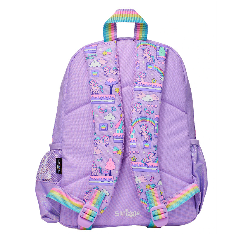 Australia smiggle medio bolso de escuela mochila de dibujos animados para Niños Estudiantes de La Escuela Primaria mochila de bajo grado bolsa de ocio cartera