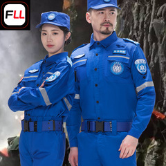 New style emergency rescue uniform, training suit, fire suit, disaster relief anti-static wear-resistant workwear, emergency search and rescue suit