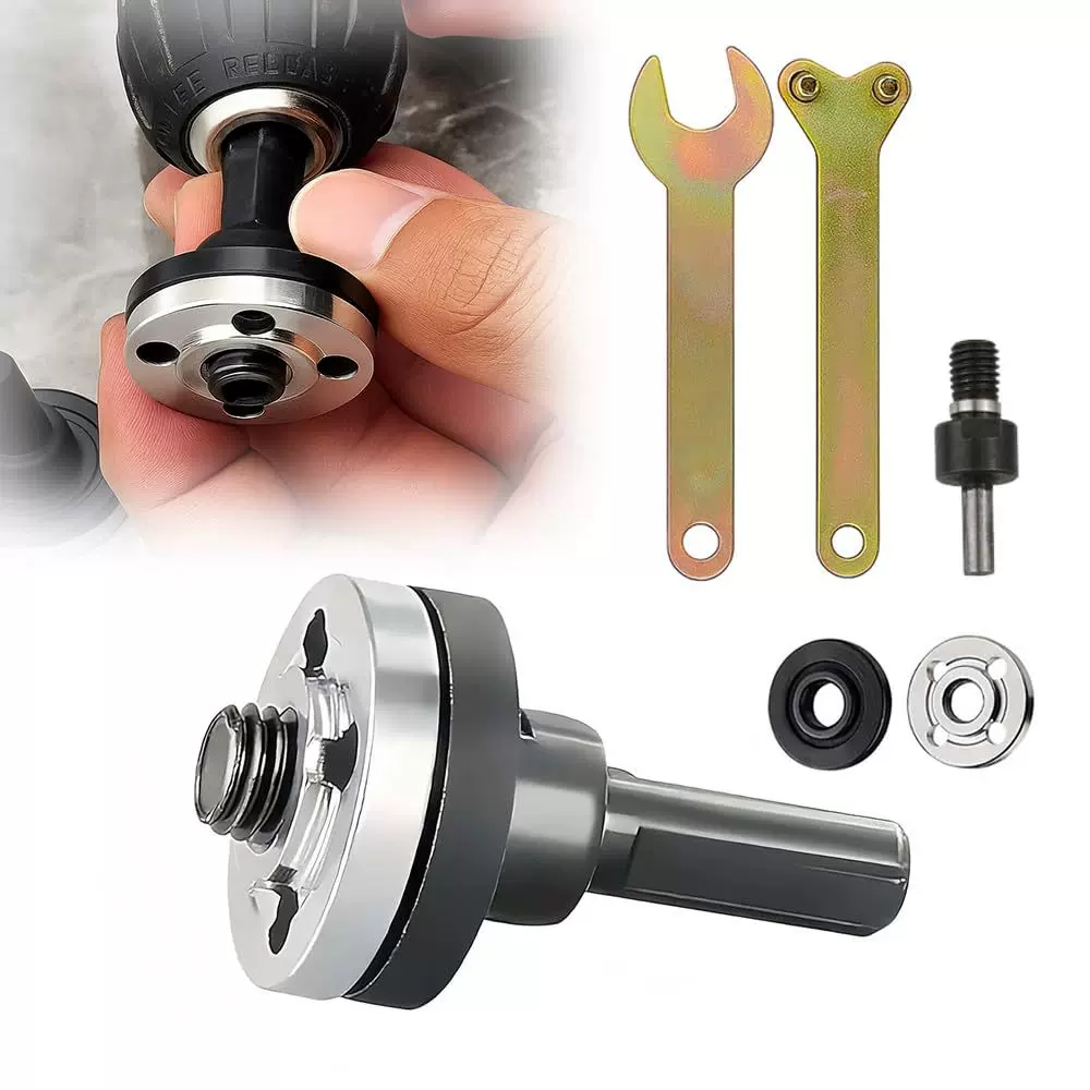 电钻配件手电钻变角磨机连接杆电钻转换头转换器切割角磨机配件套