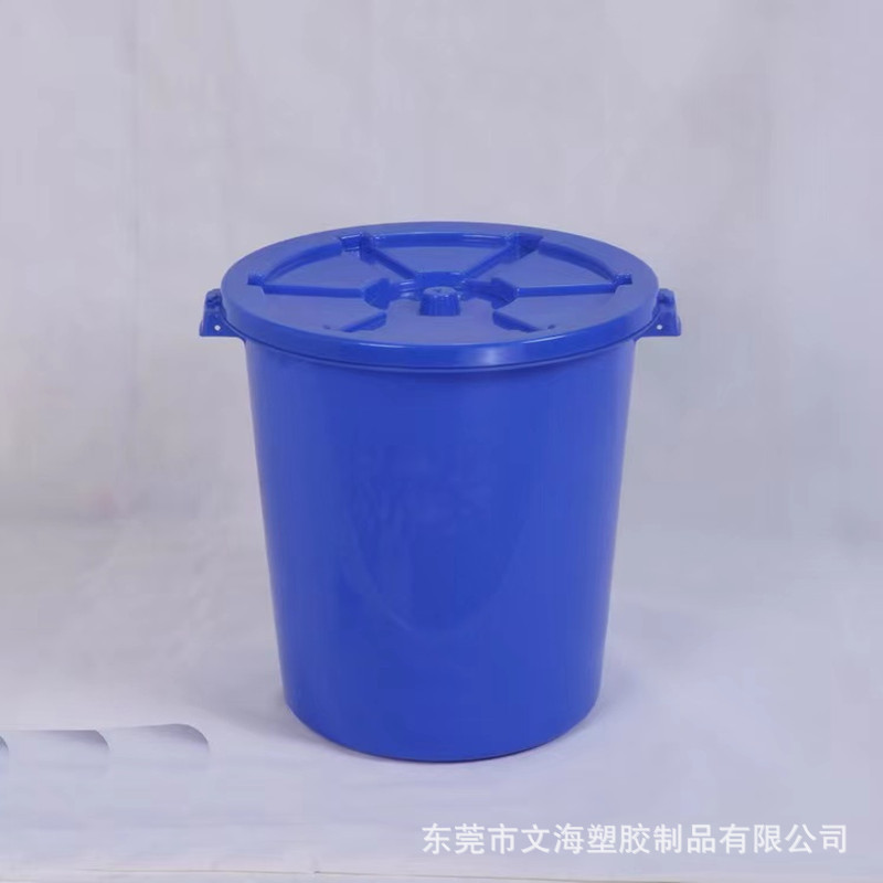 东莞供应加厚塑料大白桶 工业用圆形胶桶 蓄水桶酿酒桶带盖大白桶