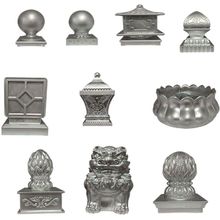 铝艺配件圆球阳台柱头围栏盖帽装饰立柱护栏围墙栏杆大门