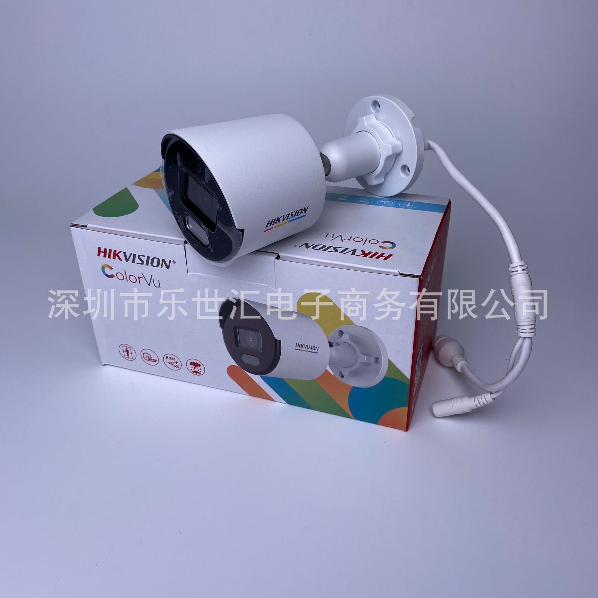 DS-2CD1047G0-L 4MP ColorVu Network Camera海康英文版摄像机
