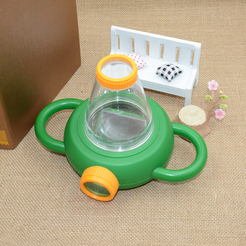 晶辉 工厂直销 学生备课实验器材 双向昆虫观察器放大镜20167