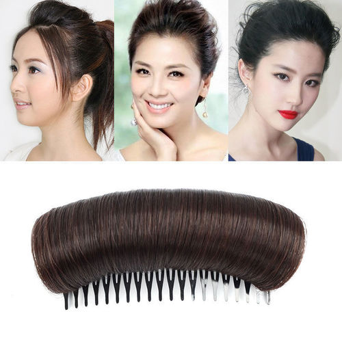 Japanese and Korean princess hair fluffy booster hair plate hair accessories female lazy head pad hairpin pad hair root hair comb