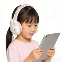 儿童耳机蓝牙头戴式可爱无线耳麦高颜值长续航游戏电脑电竞女生