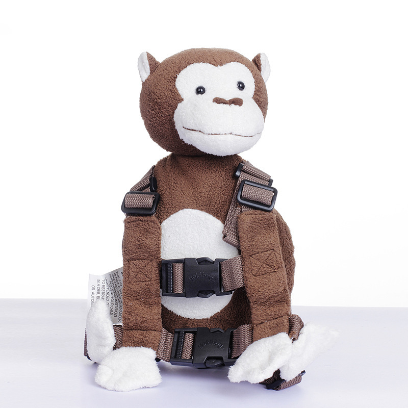 El Comercio exterior transfronterizo de los niños dos en uno anti-perdida mochila cinturón bebé niño cinturón de tracción Pequeño bolsillo entrega de una sola pieza