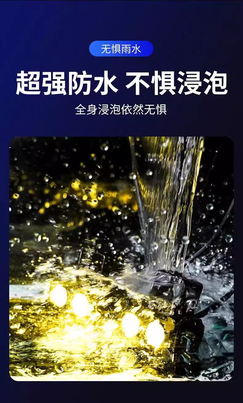 Super bright LED headlights for electric vehicles, motorcycle lens headlights, road lighting lights, and flashlights for three-wheeled electric scooters