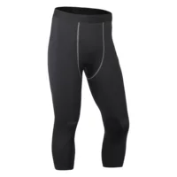 Мужские узкие брюки-Капри PRO Спортивные шорты для фитнеса и бега Cross Border Amazon Quick Dry Capri Pants 1050
