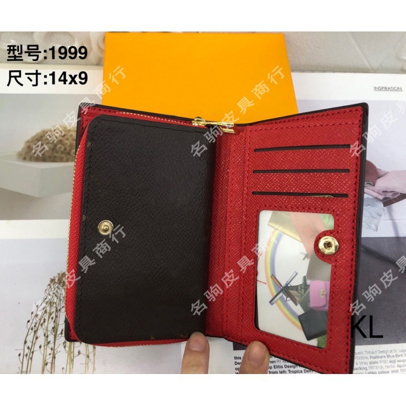 外国貿易ジッパー財布財布供給ミドル老眼カードホルダーショートクリップ財布レディースファッション老眼クラッチ財布|undefined