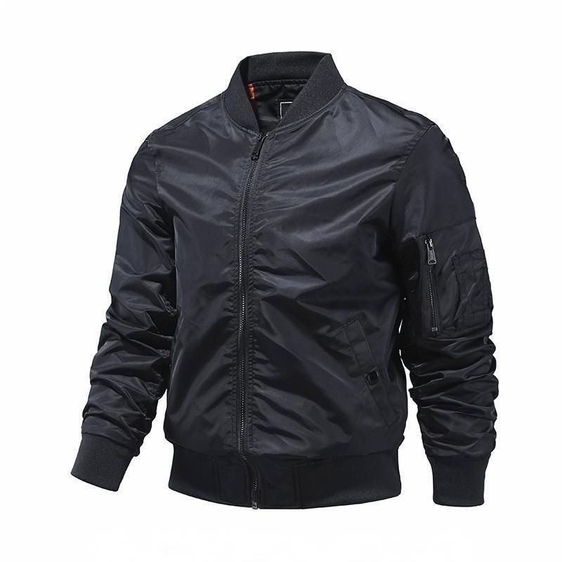 Bomber Jacket Men's Coat LOGO Group Autumn Wear European and American Men's Air Force Coat JACKET Bomber Jacket Men's Coat LOGO Group Autumn Wear European and American Men's Air Force Coat JACKET