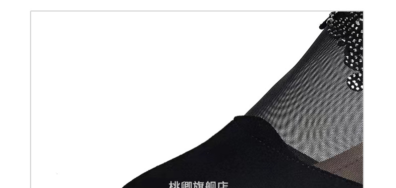 Giày sandal nữ da thật mũi tròn gót vuông 5 cm khoét lỗ hở mũi — Chiều cao gót 5 cm chi tiết 13
