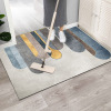 Gate pads entering the door pad into the living room bedroom bedroom kitchen non -slipfoot pad door carpet fresh ins