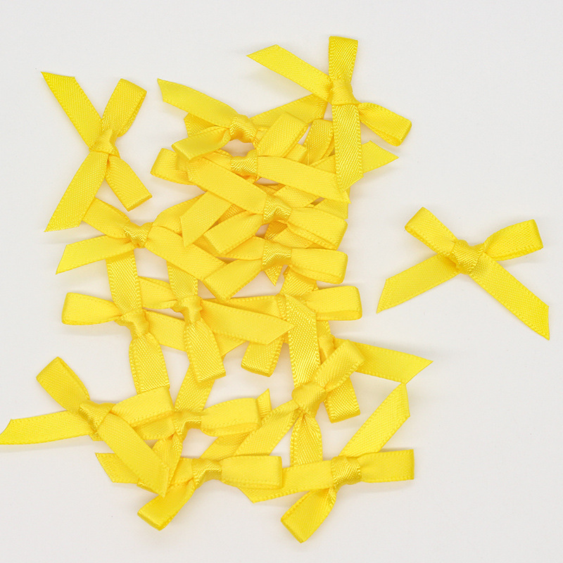 6mm bowknot bricolaje materiales hechos a mano accesorios ropa interior decoración cinta mini accesorios de lazo al por mayor