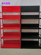 超市小货架展示架食品饮料文具置物架子润滑油美缝剂电池机油货架