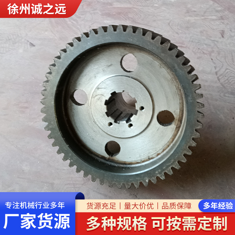 90B高脖齿轮耙斗装岩机配件 圆形高精度现货机械配件小齿轮
