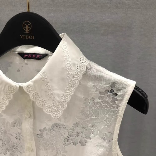 Spring and Autumn Versatile Fake Collar Women's High-End Quality Fake Collar Children Lace Edge Collar Decorated Shirt Collar Women's Collar